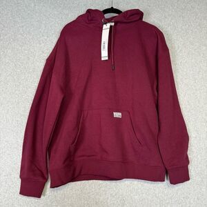 Pro Club Heavyweight Men's Medium Maroon Pro Club French Terry Hoodie Sweatshirt